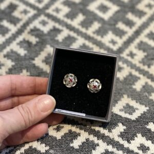 Kõrvarõngad Rosetiga 13,5 mm