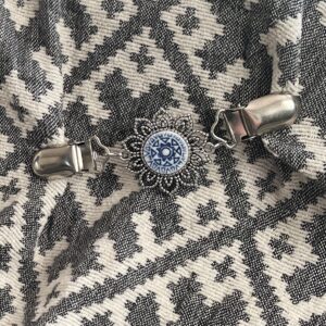 Hõlmahoidik sini-valge Kaheksakand