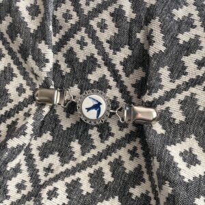 Hõlmahoidik sini-valge PÄÄSUKE