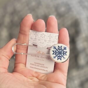 Haaknõel sini-valge VILJANDI põll